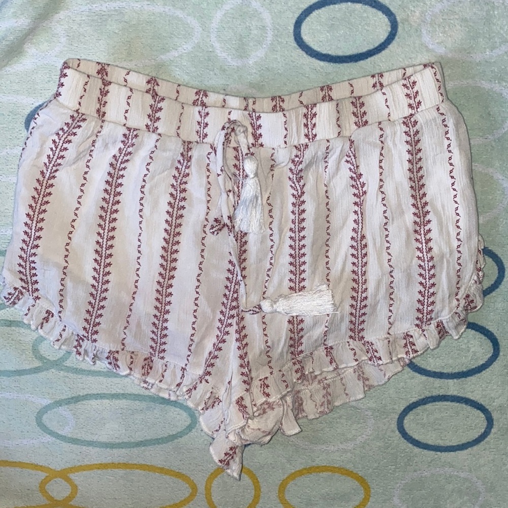Red Summer Shorts